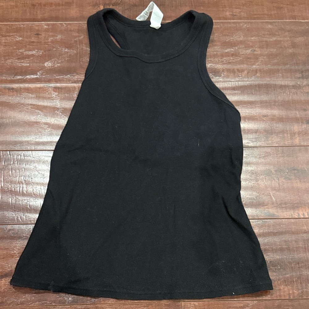 ALO Yoga Classic Black Tank Top